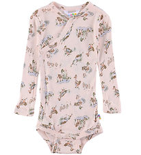 body croisé m/l Joha - Viscose/Bambou - Rose Clair av. Canards body croisé m/l Joha - Viscose/Bambou - Rose Clair av. Canards