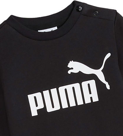 Puma Sweat Set - Minicats Ace Crew - Black Puma Sweat Set - Minicats Ace Crew - Black