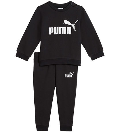 Puma Sweat Set - Minicats Ace Crew - Black Puma Sweat Set - Minicats Ace Crew - Black