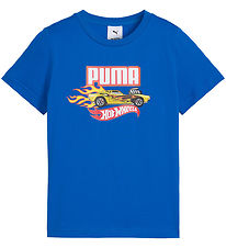x Hot Wheels T-Shirt Puma - Team Royal av. Imprimé x Hot Wheels T-Shirt Puma - Team Royal av. Imprimé