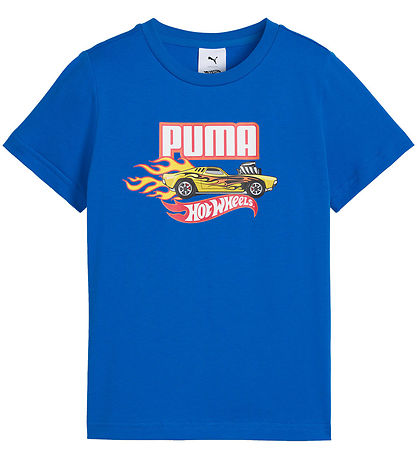 x Hot Wheels T-Shirt Puma - Team Royal av. Imprimé x Hot Wheels T-Shirt Puma - Team Royal av. Imprimé