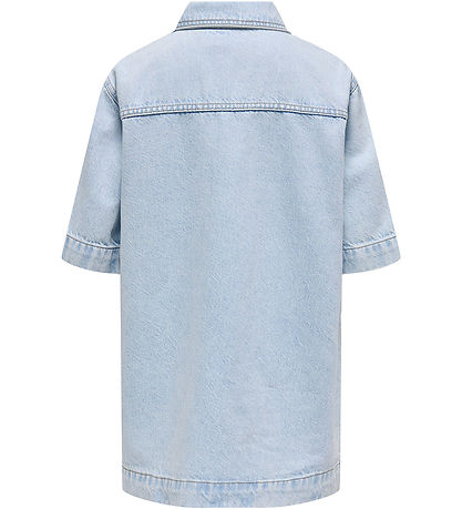 Kids Only Denim Dress - KogSophie - Light Blue Denim