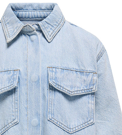 Kids Only Denim Dress - KogSophie - Light Blue Denim
