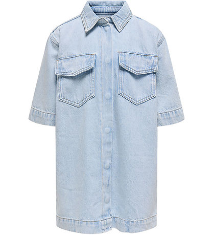 Kids Only Denim Dress - KogSophie - Light Blue Denim
