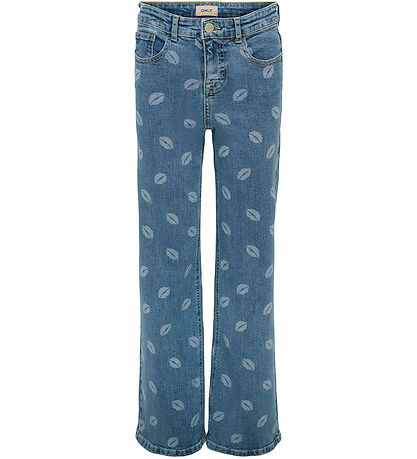 Jeans Kids Only - KogJuicy - Medium+ Blue Denim/Lips