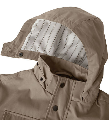 Lil' Atelier Lightweight Jacket - NmmGodo - Petrified Oak