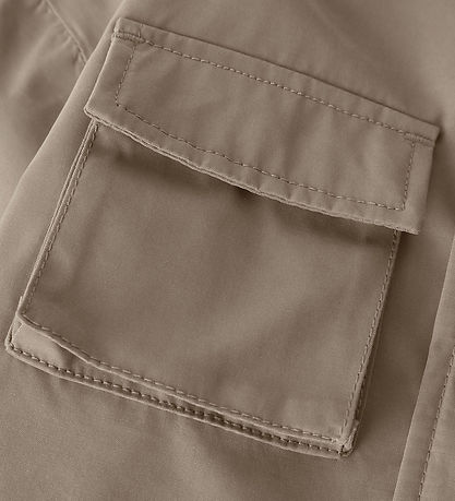 Lil' Atelier Lightweight Jacket - NmmGodo - Petrified Oak