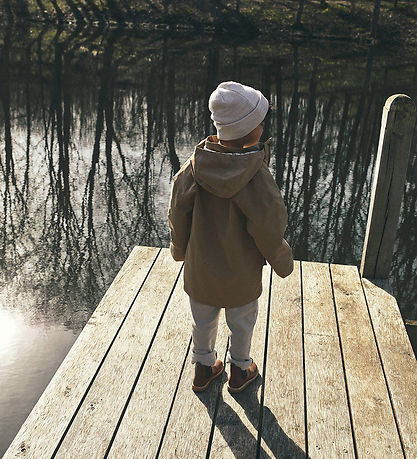Lil' Atelier Lightweight Jacket - NmmGodo - Petrified Oak