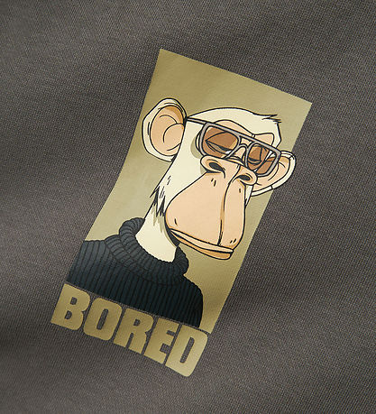 LMTD Hoodie - NlmSarif - Granite Grey