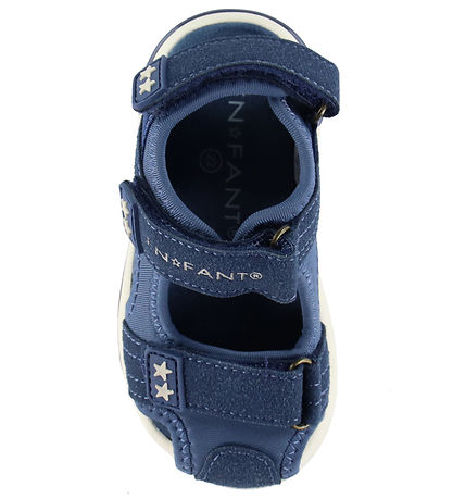 En Fant Sandaler - Velcro Stängd tå - Vintage Indigo