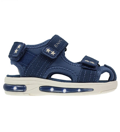 En Fant Sandaler - Velcro Stängd tå - Vintage Indigo