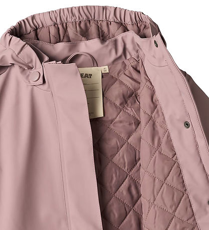 Wheat Rain Jacket w. Termo - PU - Rika - Dusty Lavender