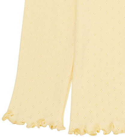 Copenhagen Colors Bluse - Pointelle - Lt. Tellow Copenhagen Colors Bluse - Pointelle - Lt. Tellow