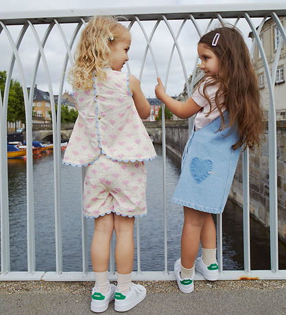 Copenhagen Colors Shorts Set - Heart/Dots - Heart AOP