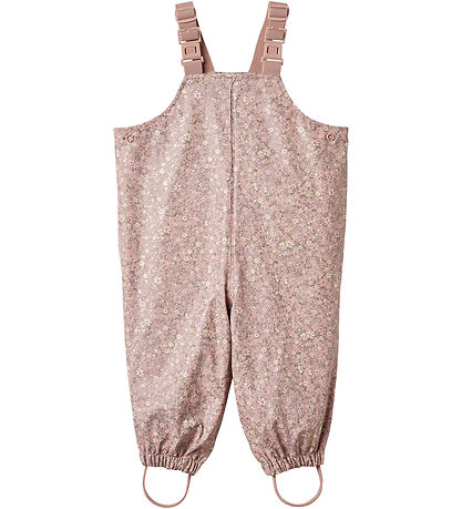 Wheat Rainwear w. Suspenders - PU - Charlie - Powder Flower Mead Wheat Rainwear w. Suspenders - PU - Charlie - Powder Flower Mead