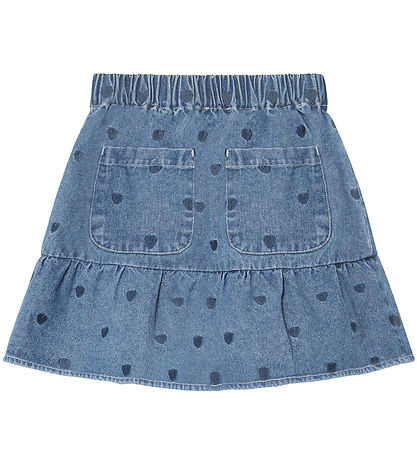Flick Jupe - Denim - Donna - Light Denim Blue Flick Jupe - Denim - Donna - Light Denim Blue