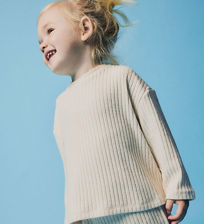 Name It Blouse - Knitted - NmfRikka - Moonbeam Name It Blouse - Knitted - NmfRikka - Moonbeam