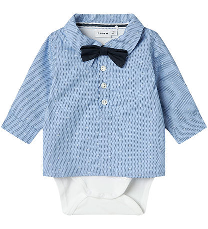 Name It Shirt Bodysuit l/s - NbmRiza - Serenity Name It Shirt Bodysuit l/s - NbmRiza - Serenity