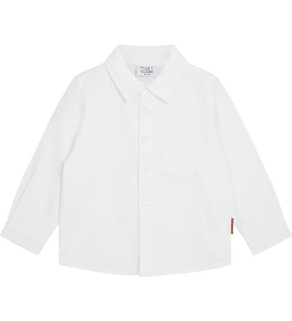 Hust and Claire Shirt - Raven - White