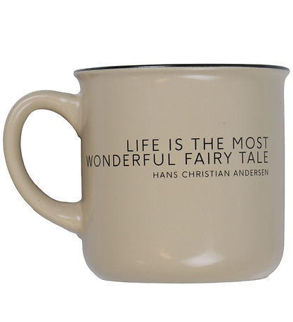 H.C. Andersen Mugg - Life Glass - 3350 ml - Gul H.C. Andersen Mugg - Life Glass - 3350 ml - Gul