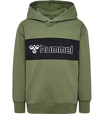 Hummel Hoodie - hmlAtlas - Olivine Hummel Hoodie - hmlAtlas - Olivine