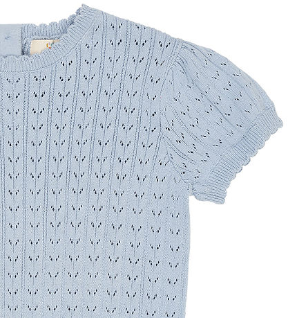 Copenhagen Colors T-shirt - Stickad - Dusty Blue