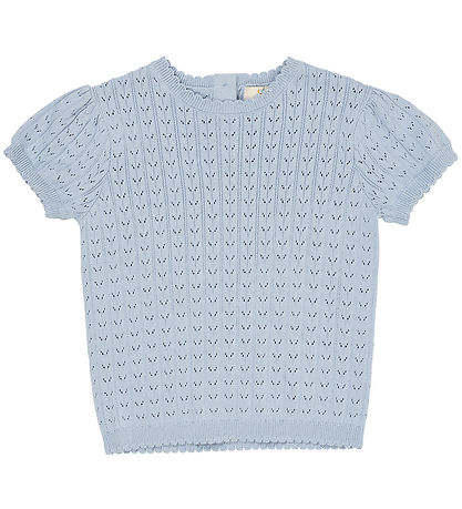 Copenhagen Colors T-shirt - Stickad - Dusty Blue