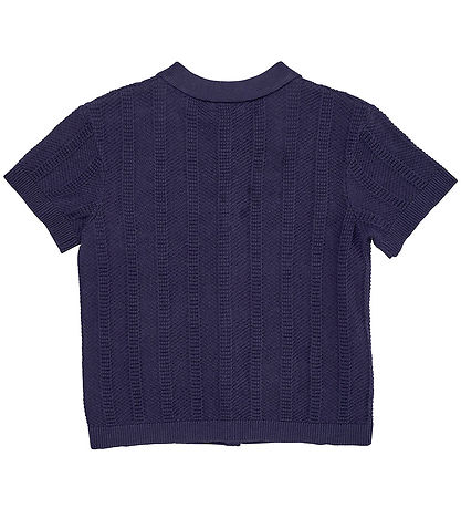 Chemise m/c Copenhagen Colors - Tricoté - Marine