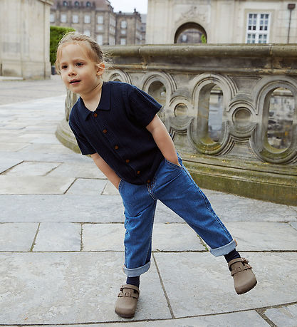 Chemise m/c Copenhagen Colors - Tricoté - Marine