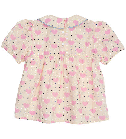 Copenhagen Colors Top - Heart AOP