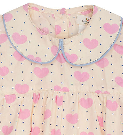Copenhagen Colors Top - Heart AOP