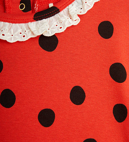 Mini Rodini Dress - Dots - Red