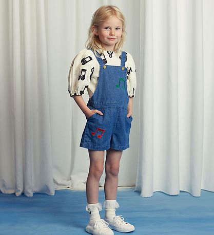 Salopette Mini Rodini - Denim - Remarque - Bleu