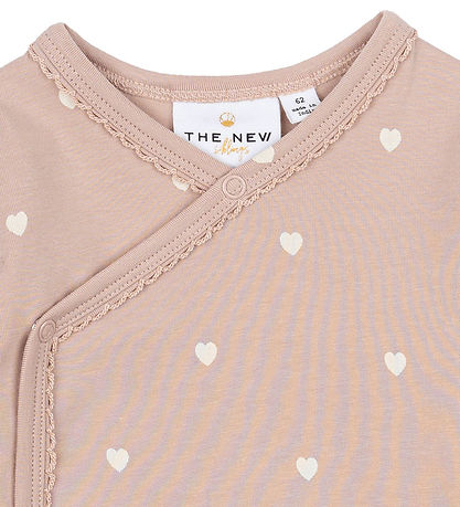 The New Siblings Wrap Bodysuit l/s - TnsbNova - Adobe Rose
