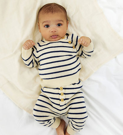 The New Siblings Trousers - Knitted - TnsbNorton - Mood Indigo S