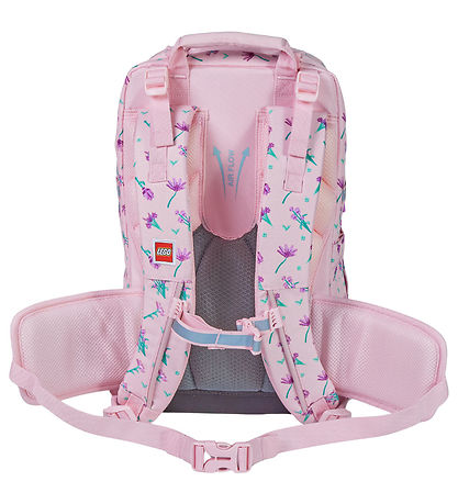 LEGO® School Bag Set - Optimo - Flowers - 20 L - Pink LEGO® School Bag Set - Optimo - Flowers - 20 L - Pink