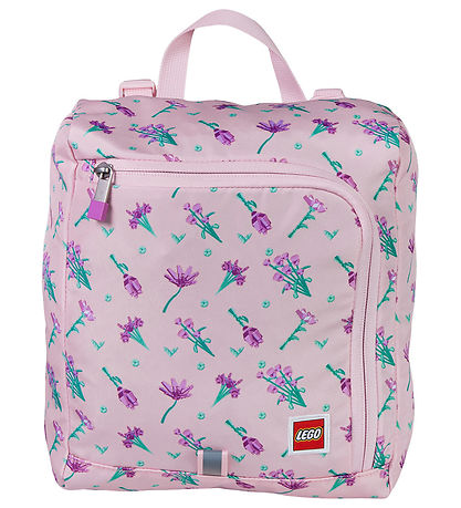 LEGO® School Bag Set - Optimo - Flowers - 20 L - Pink LEGO® School Bag Set - Optimo - Flowers - 20 L - Pink