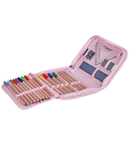 LEGO® School Bag Set - Flowers - Optimo - 20.5 L - Pink