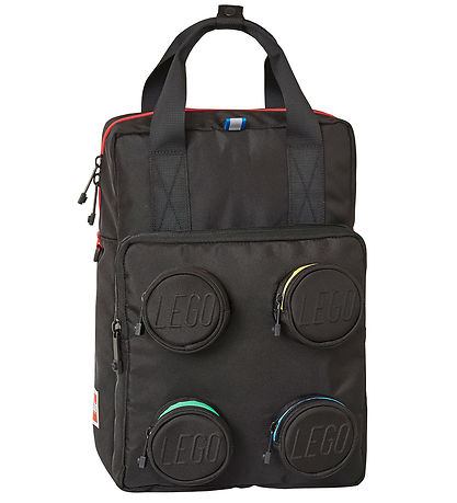LEGO® Koulureppu - Signature Brick - 15 L - Musta LEGO® Koulureppu - Signature Brick - 15 L - Musta