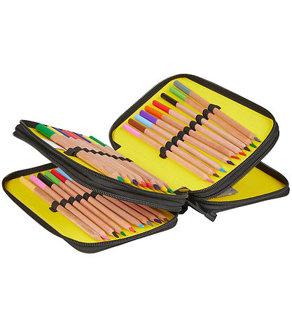 LEGO® Pencil Case w. Contents - Bricks - Black