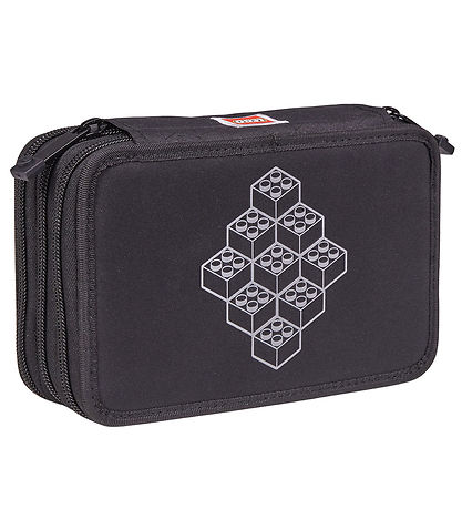 LEGO® Pencil Case w. Contents - Bricks - Black