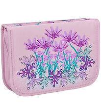 LEGO® Pencil Case w. Contents - Flowers - Pink LEGO® Pencil Case w. Contents - Flowers - Pink