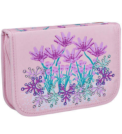 LEGO® Pencil Case w. Contents - Flowers - Pink