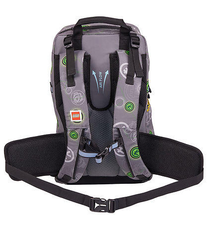 LEGO® Ninjago School Bag Set - Element Master Of Energy - Grey