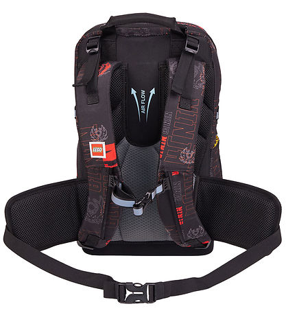 LEGO® Ninjago School Bag Set - Dragon Energy - 20.5 L - Black