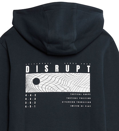 Lyle & Scott Hoodie - Dark Navy w. Print