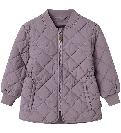 Name It Thermo Jacket - NmfMarlin - Quilt - Gray Ridge