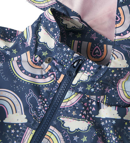 Name It Lightweight Jacket - NmfMaxi - Sargasso Sea/Rainbow Name It Lightweight Jacket - NmfMaxi - Sargasso Sea/Rainbow