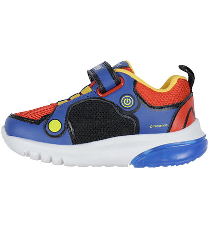 Geox Light-Up Shoes - J Ciberdron - Super Mario - Royal/Ed Geox Light-Up Shoes - J Ciberdron - Super Mario - Royal/Ed