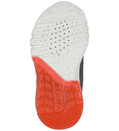 Geox Light-Up Shoes - J Ciberdron - Dk Grey/Yellow